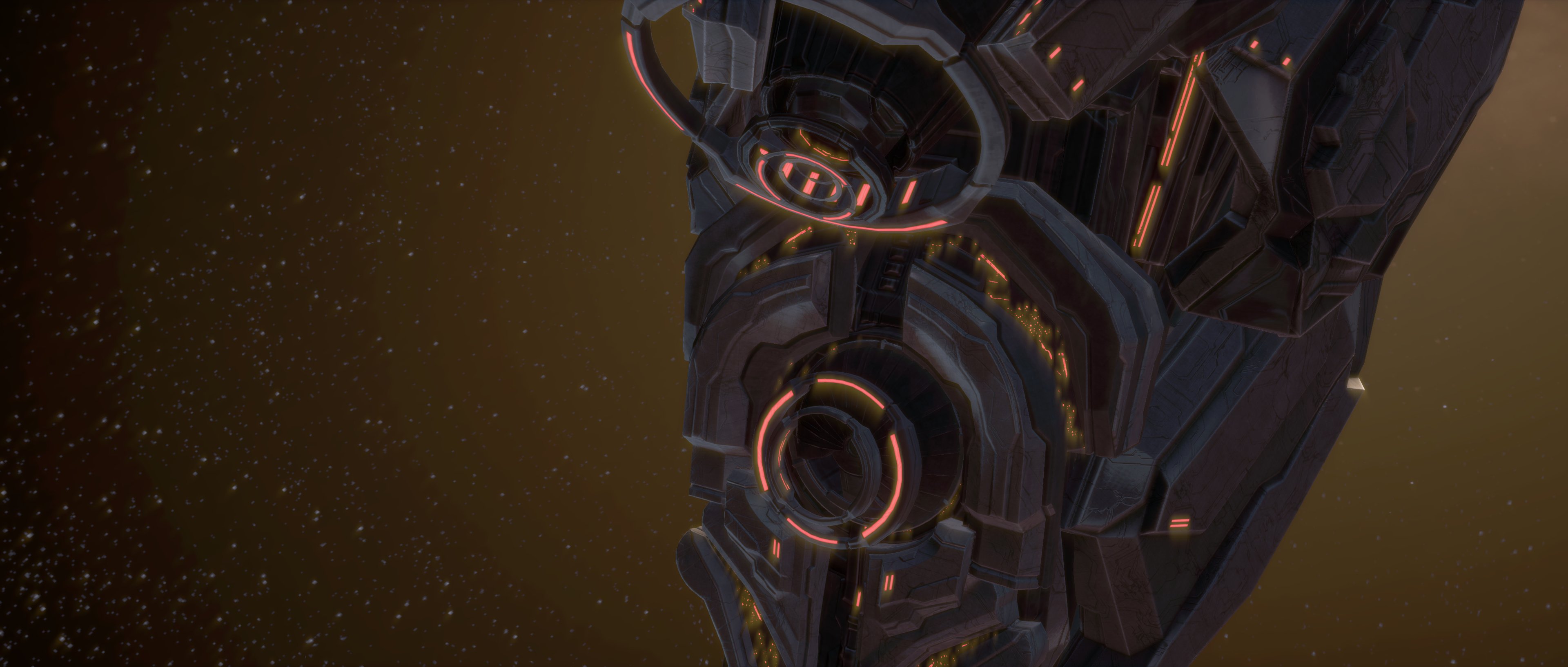 The Mantle's Approach en route to Earth. From the Halo: The Master Chief Collection version of Halo 4 campaign level Midnight.