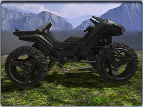 Side view of an M274 Mongoose on Valhalla in Halo 3. Taken from Bungie.net.