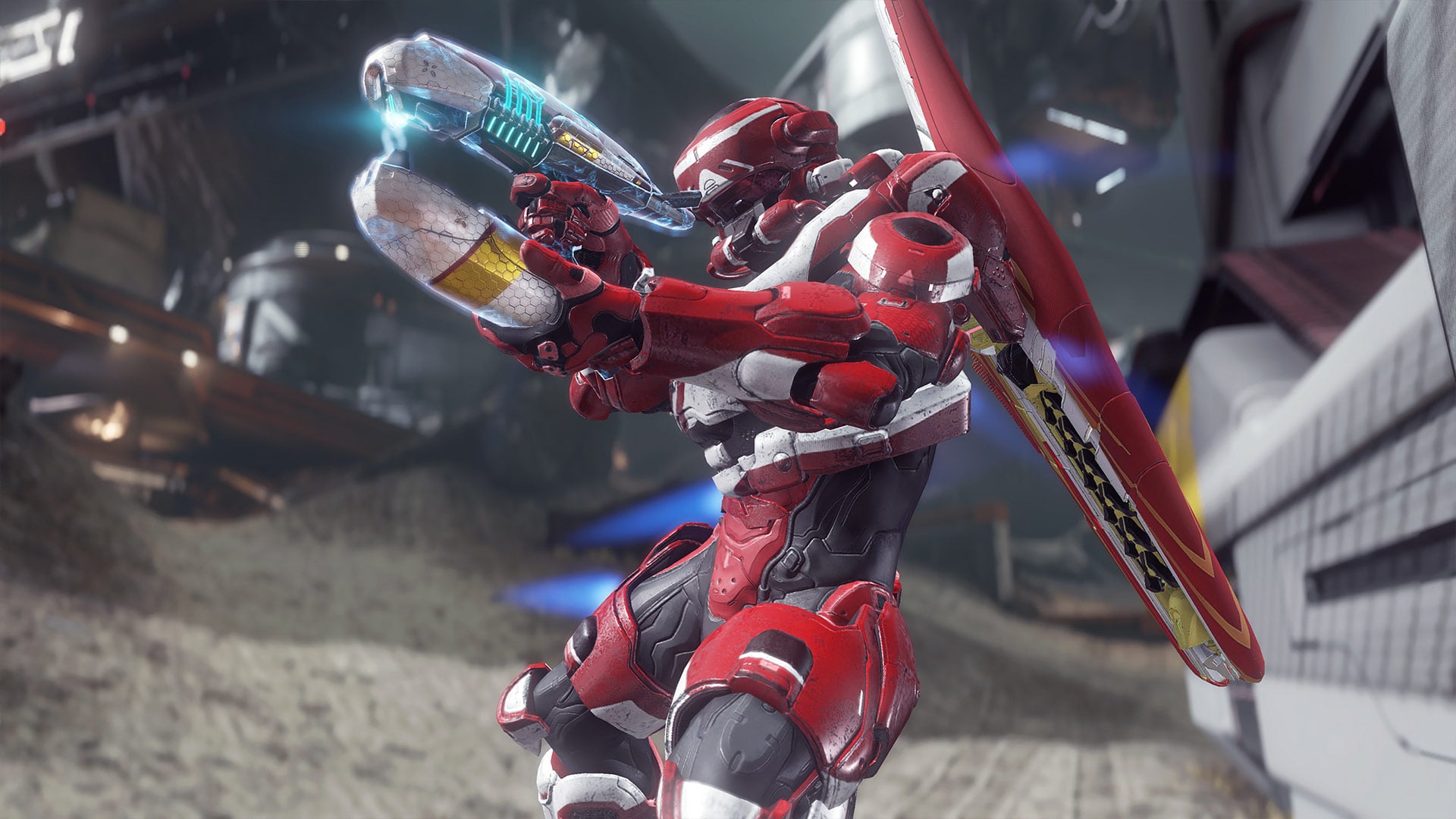 Screenshot of Prospect, a map introduced in the Warzone Firefight update.