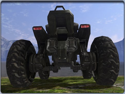 Back view of an M274 Mongoose on Valhalla in Halo 3. Taken from Bungie.net.