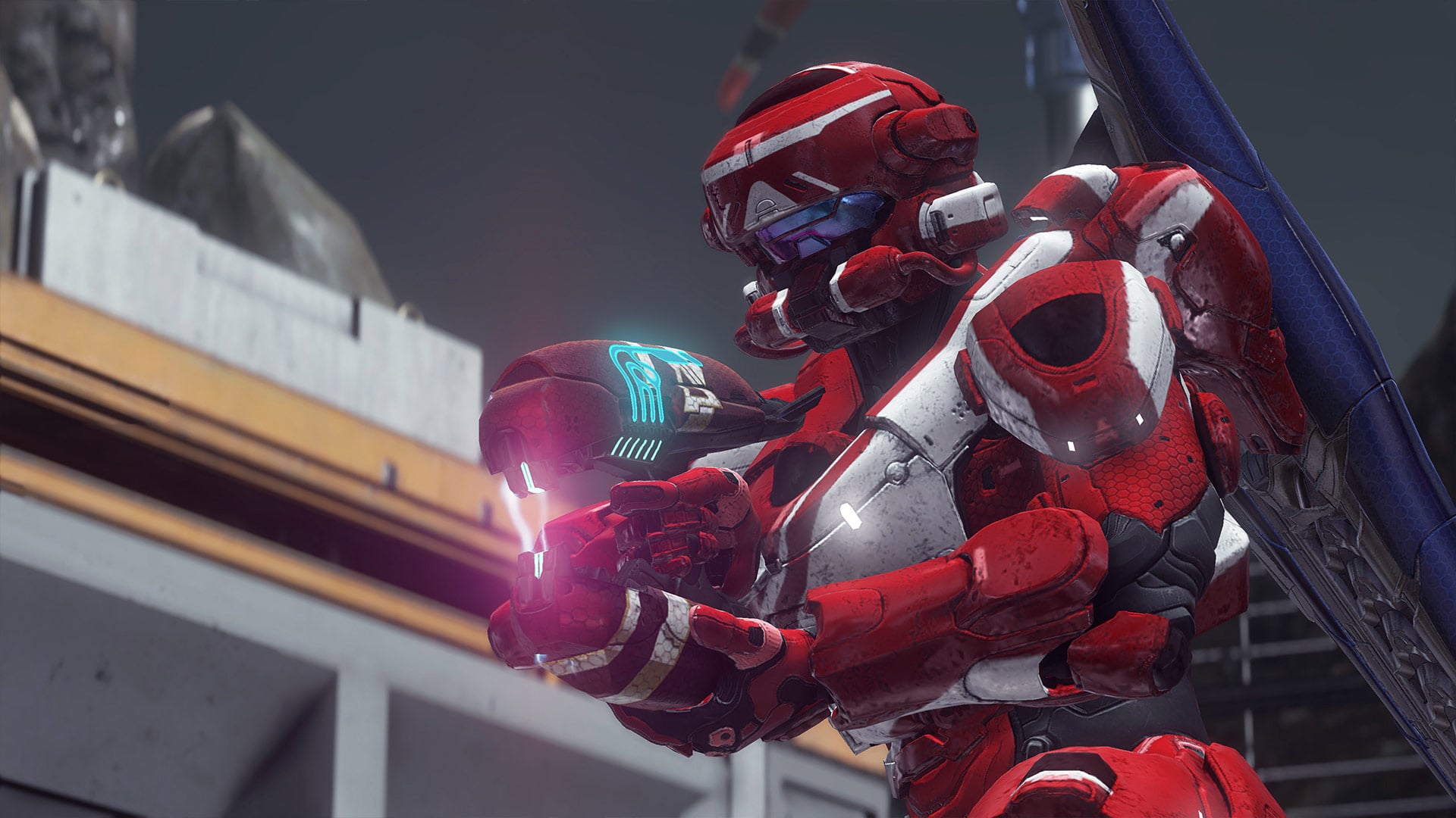 Screenshot of Prospect, a map introduced in the Warzone Firefight update.