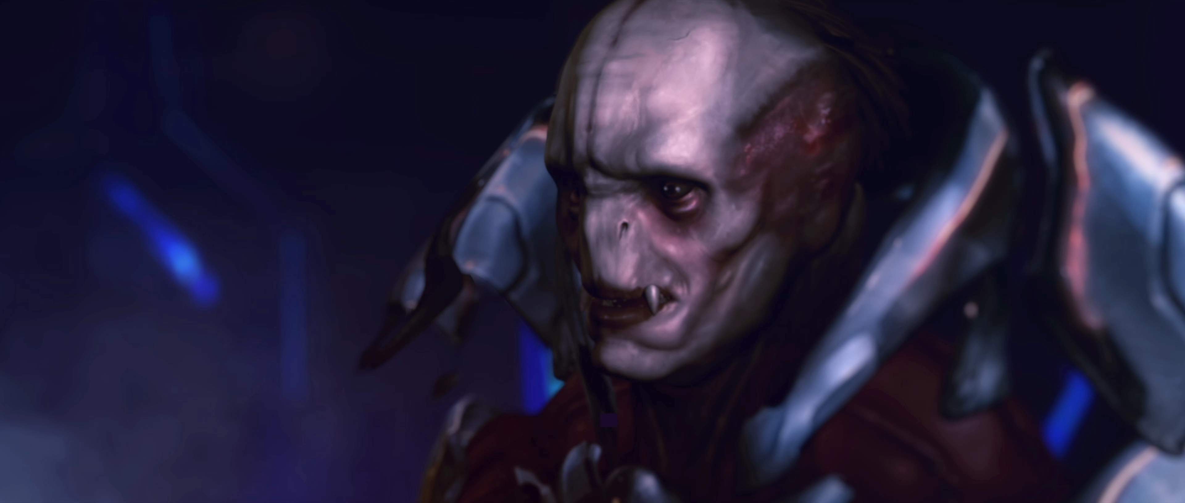 The Ur-Didact after a failed attempt to acquire an immunity to the Flood.