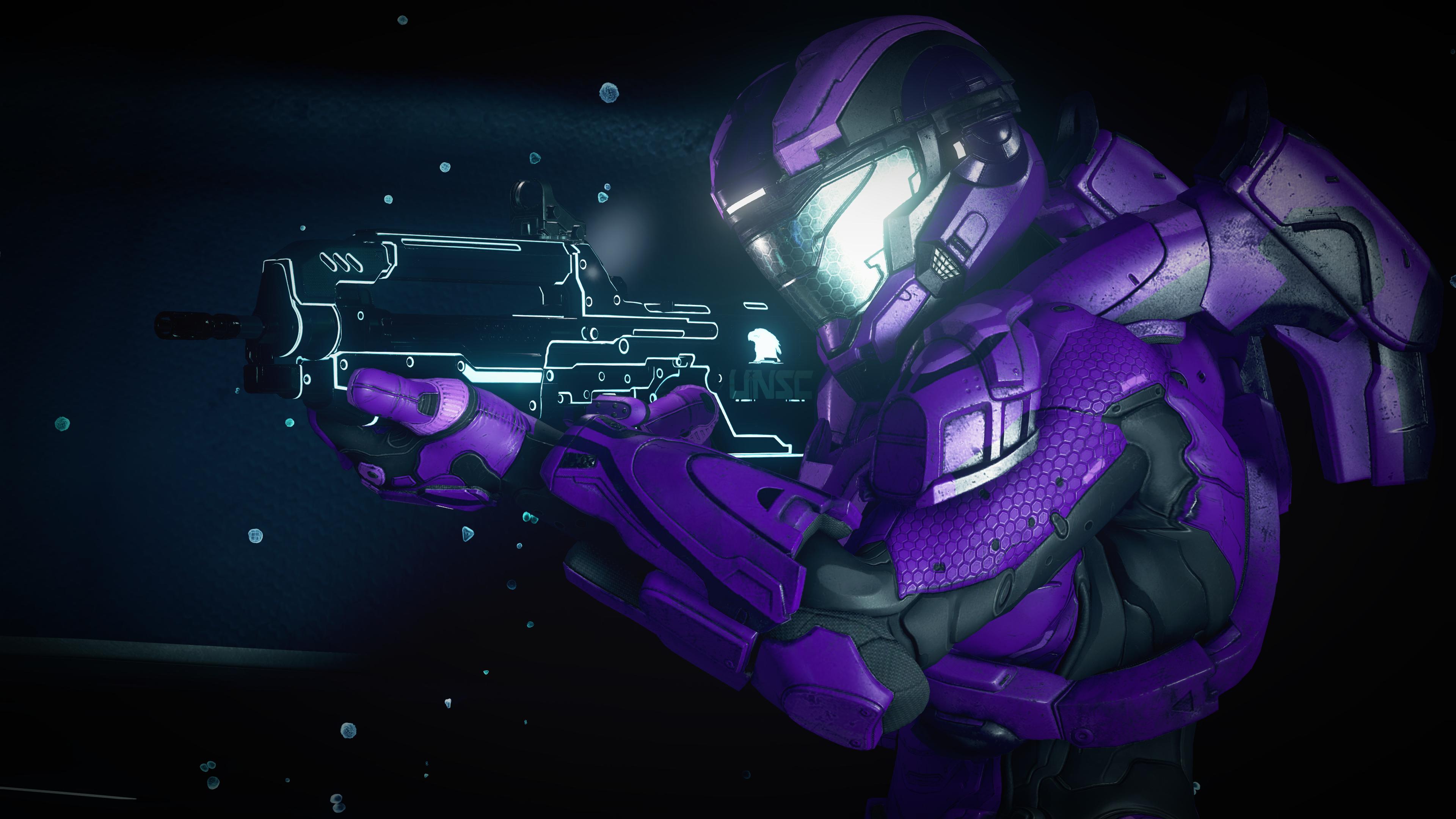 A Spartan-IV on Truth wearing Air Assault armor. Not self-indulgent at all.