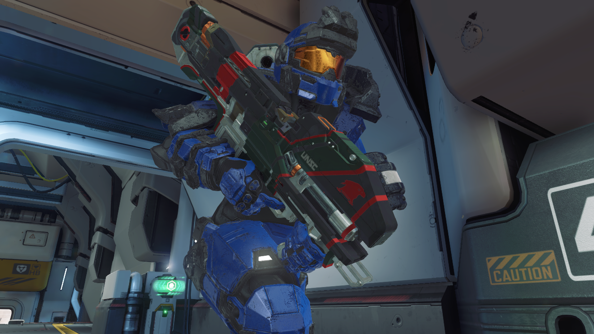 An Intomitable-clad Spartan-IV wielding Endgame.