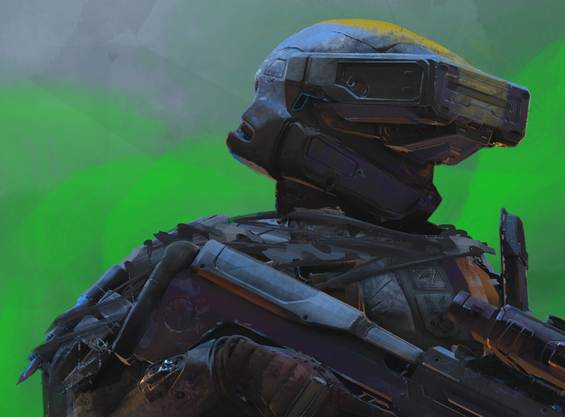 Artwork of Lance Corporal Sparks.