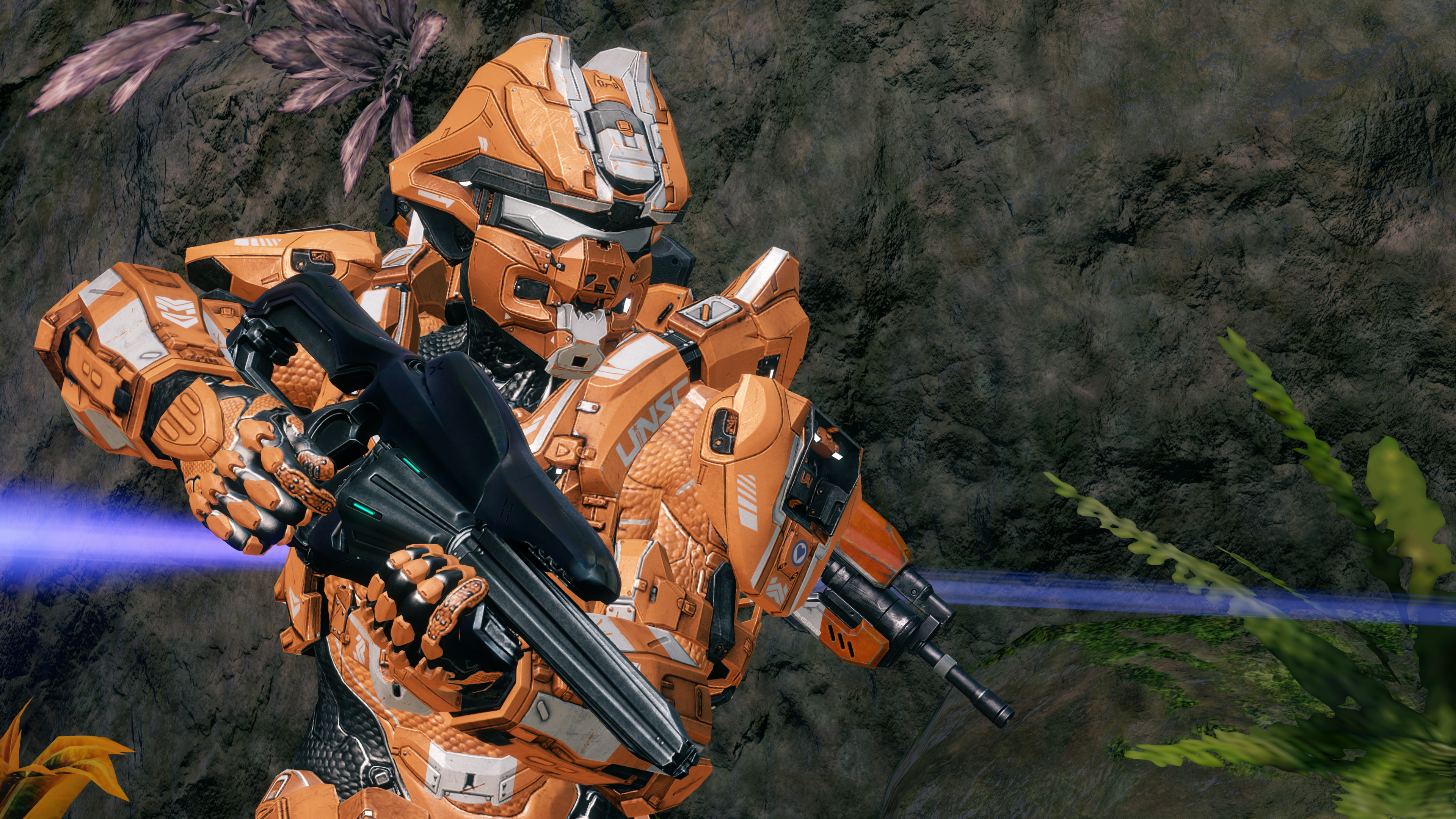 A Spartan-IV wearing Raider-class MJOLNIR on Apex.