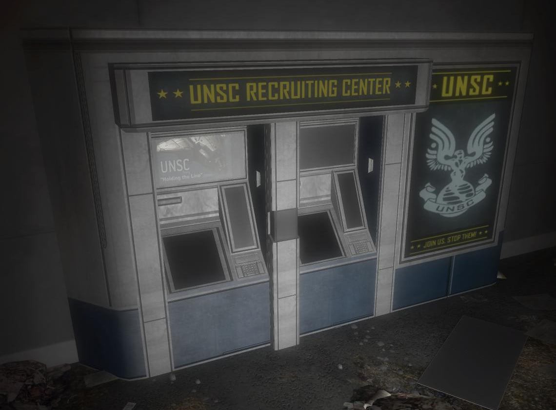 UNSC recruiting center - Halopedia, the Halo wiki