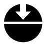 The first circle glyph.