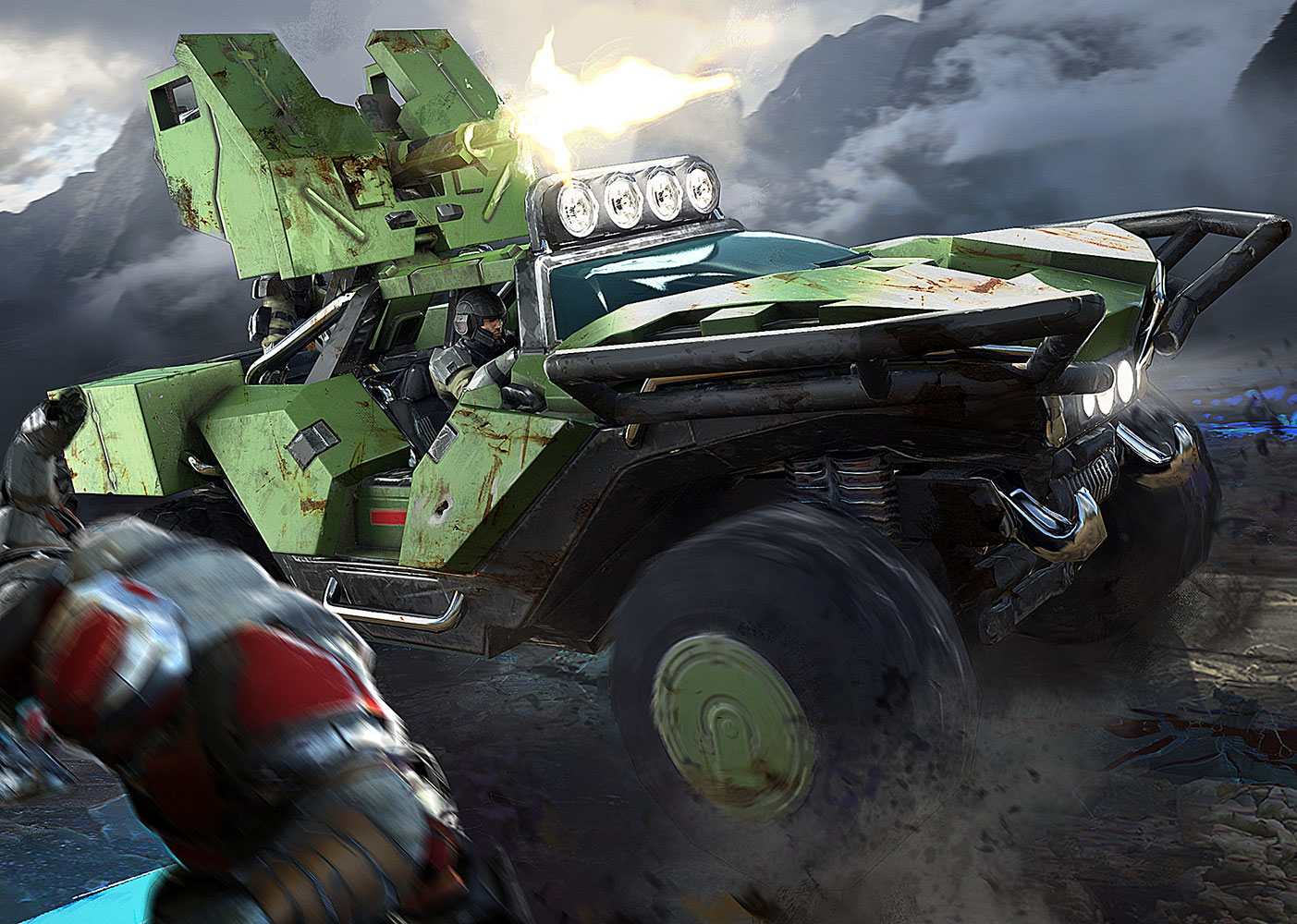 File:Halo Wars 2 Blitz Card Guard Upgraded Warthog.png - Halopedia, the
