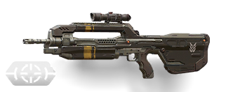 File:H5G - REQ icon - Battle Rifle (Classic sight, stabilization jets).png