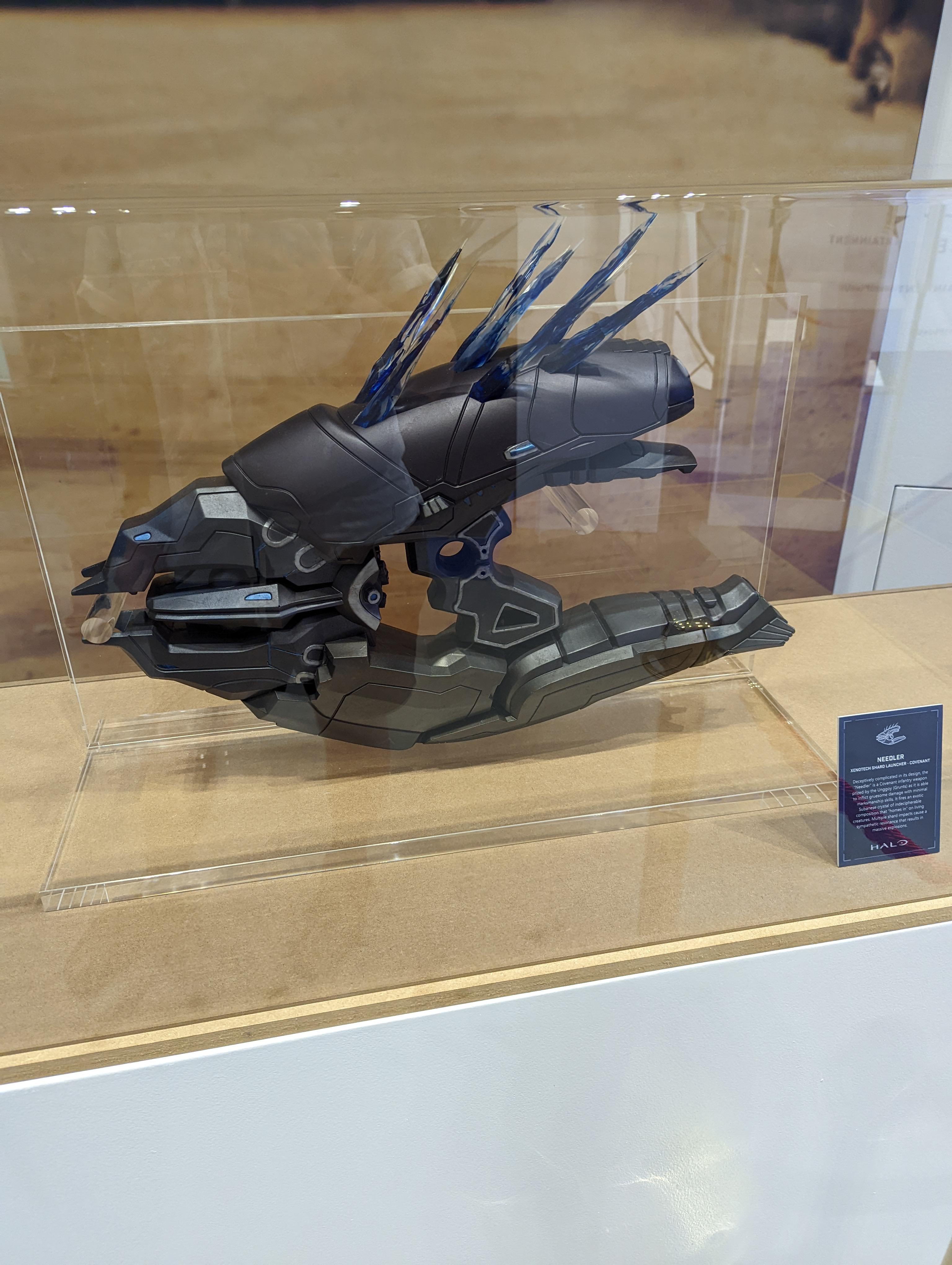 Prop of the needler for Halo: The Television Series Season One.