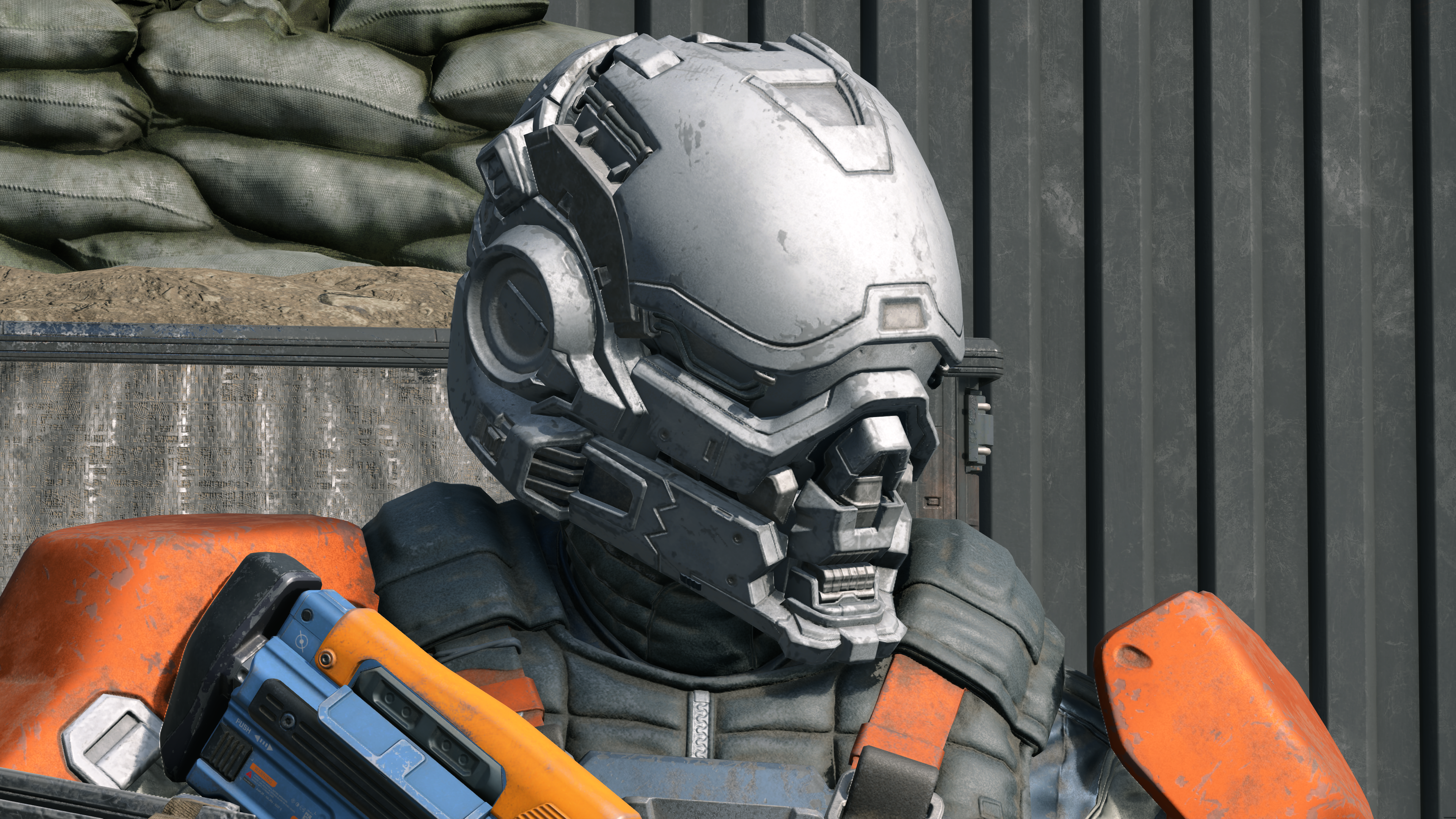 A Spartan-IV wearing Locus on Live Fire.