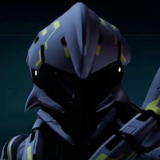 Render of Halo 5 beta's Midnight visor.