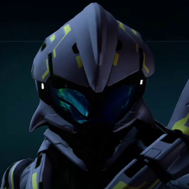 Render of Halo 5 beta's Recruit visor.