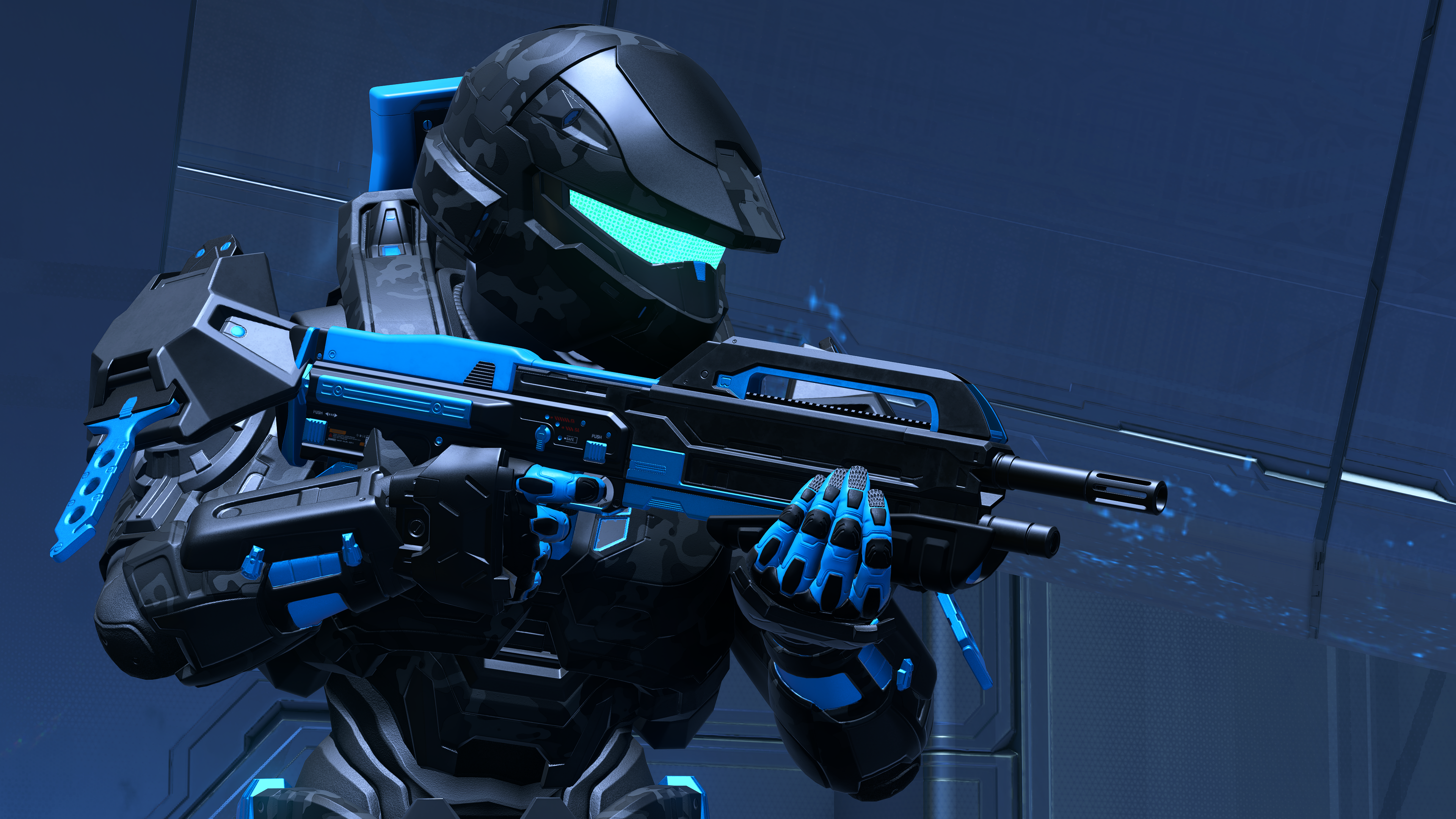 A Rogue-clad Spartan-IV on Chasm.