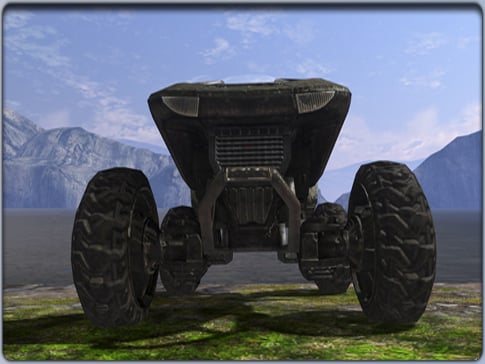 Frontal view of an M274 Mongoose on Valhalla in Halo 3. Taken from Bungie.net.