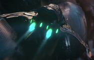A Banshee in the Halo 5: Guardians Spartan Locke Armor Set Gamestop Ad.