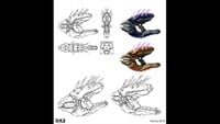 Concept art of the needler in Halo 5: Guardians.