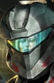 Palmer on the cover of Halo: Escalation#24.