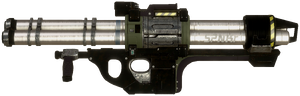 A cropped screenshot of a weapon in Halo 2: Anniversary multiplayer. Original screenshot by User:JackVibe.