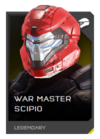 H5G REQ Helmets War Master Scipio Legendary