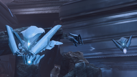 A trio of Aggressors in Halo 4 Spartan Ops.