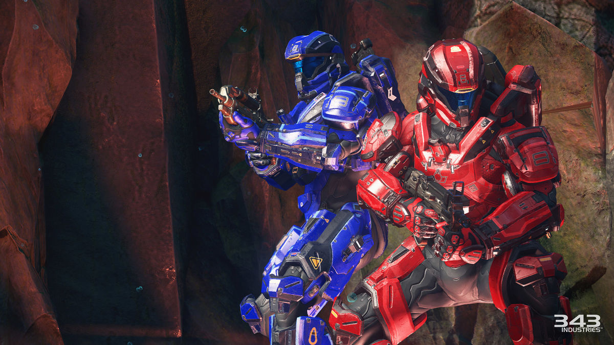 File:H5-RvB-BacktoBack.jpg - Halopedia, the Halo wiki