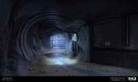 More concept art of the tunnel.
