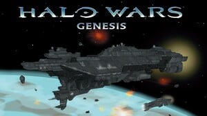 The cover of Halo Wars Genesis.