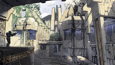 Forbidden - Multiplayer map - Halo Infinite - Halopedia, the Halo wiki