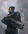 Concept art of Master Chief with the ARC-920.