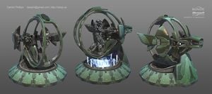 Preksheda-pattern Gun Pod - Vehicle - Halopedia, the Halo wiki