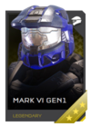 H5G REQ Helmets Mark VI GEN1 Legendary