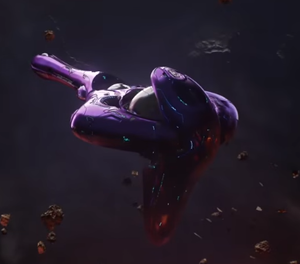 An unidentified Covenant agricultural ship.