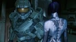 Cortana and John-117 in Halo 4.