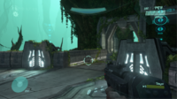 First-person view of the M7 SMG on Guardian.
