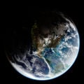 Earth as seen in Halo 4.