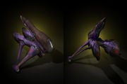 Rear and front quarter views of the Oghal-pattern from Halo: Combat Evolved.
