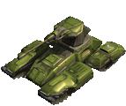 The Scorpion tank in Halo Wars.
