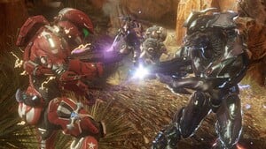 Halo 4 press kit image for Spartan Ops Chapter Sniper Alley.