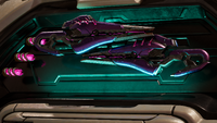 Needle rifles and kemuksuru ammunition cases in Halo: Campaign Evolved.
