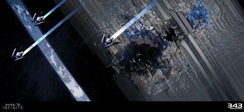 File:HINF Concept Zeta Halo Damaged with Sentinels.jpg