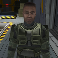 The sergeant in Halo 2.