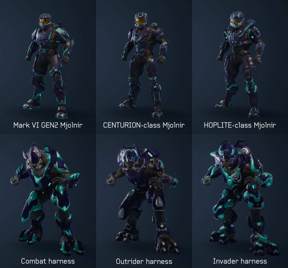 File:H2A - Armor permutations.png - Halopedia, the Halo wiki