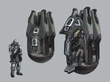Concept of an ODST and a SOEIV for Halo 5: Guardians.