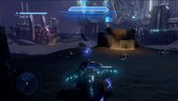 HUD of the Ghost in Halo 4.
