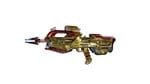 A side render of the Laconian Lance Battle Rifle Skin
