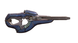 A render of the Halo 5: Guardians model of the Mosa-pattern carbine. Used in the Halo: Flashpoint Core Rulebook.