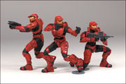 The Red Team figures.