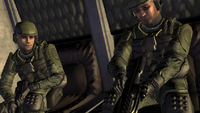 Marines during the early stages of the Battle of Earth in Halo 2.